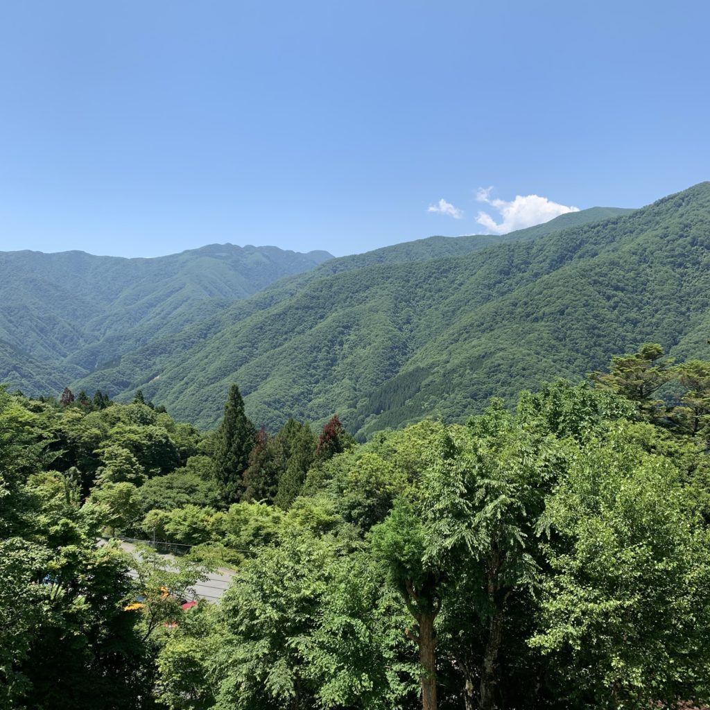 三峯神社からの景色